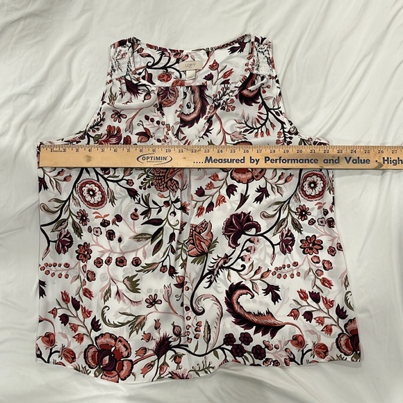 Like brand new!  Loft Outlet Sleeveless Top XL - Picture 4 of 9